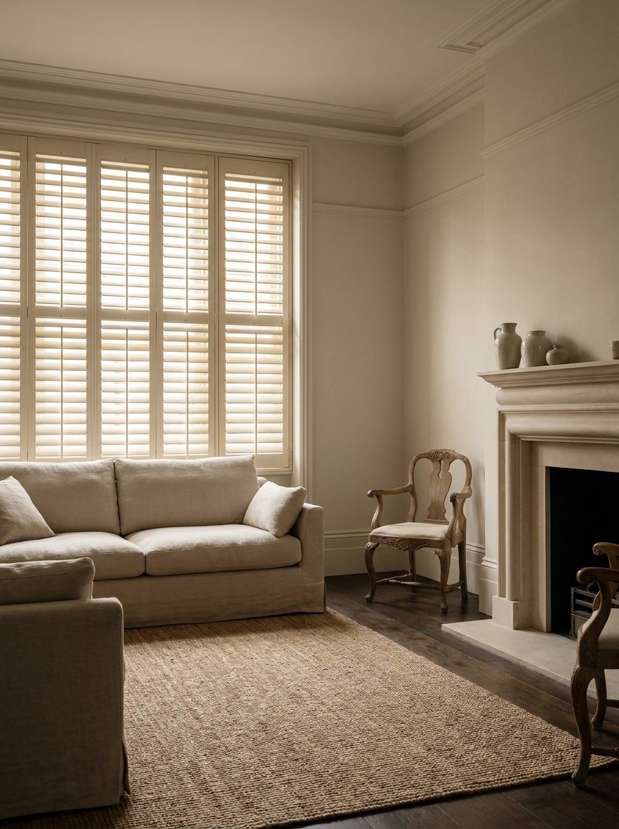 Wewnętrzne okiennice shutters
