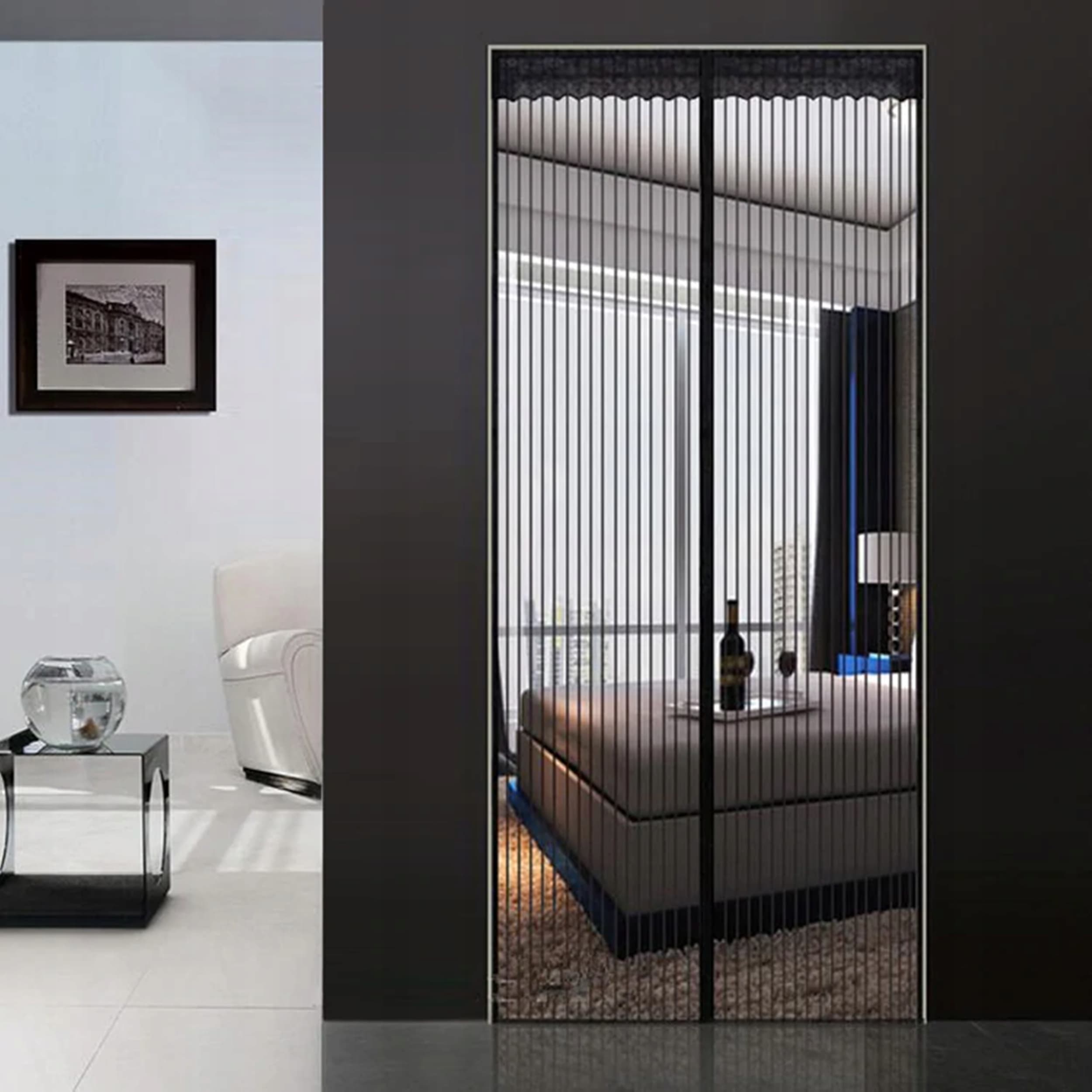 Moskitiery okienne i drzwiowe Astron Design w aranżacjach klientów z Torunia